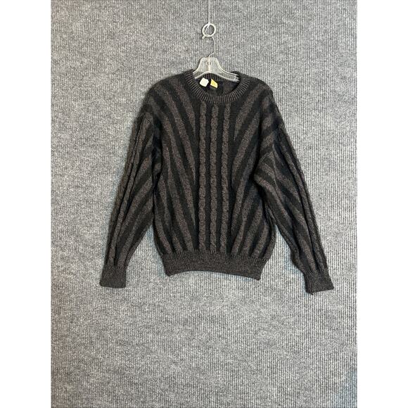 Vintage L. Virany Mens Pullover Sweater Size Large Made In Italy Retro Grandpa - Picture 1 of 10